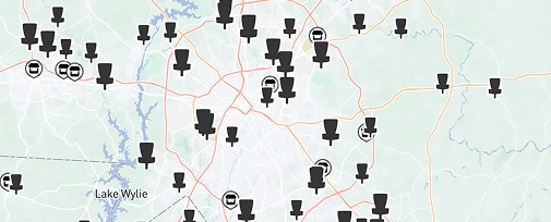 Find a disc golf course