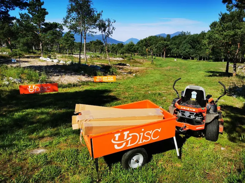 course being built